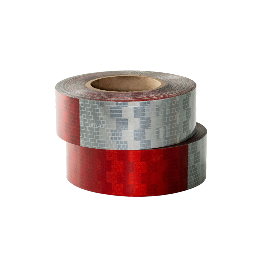 Avery Dennison Konturmarkierung Canada - USA Rot / Weiß 50mm x 50m - Dinoflex