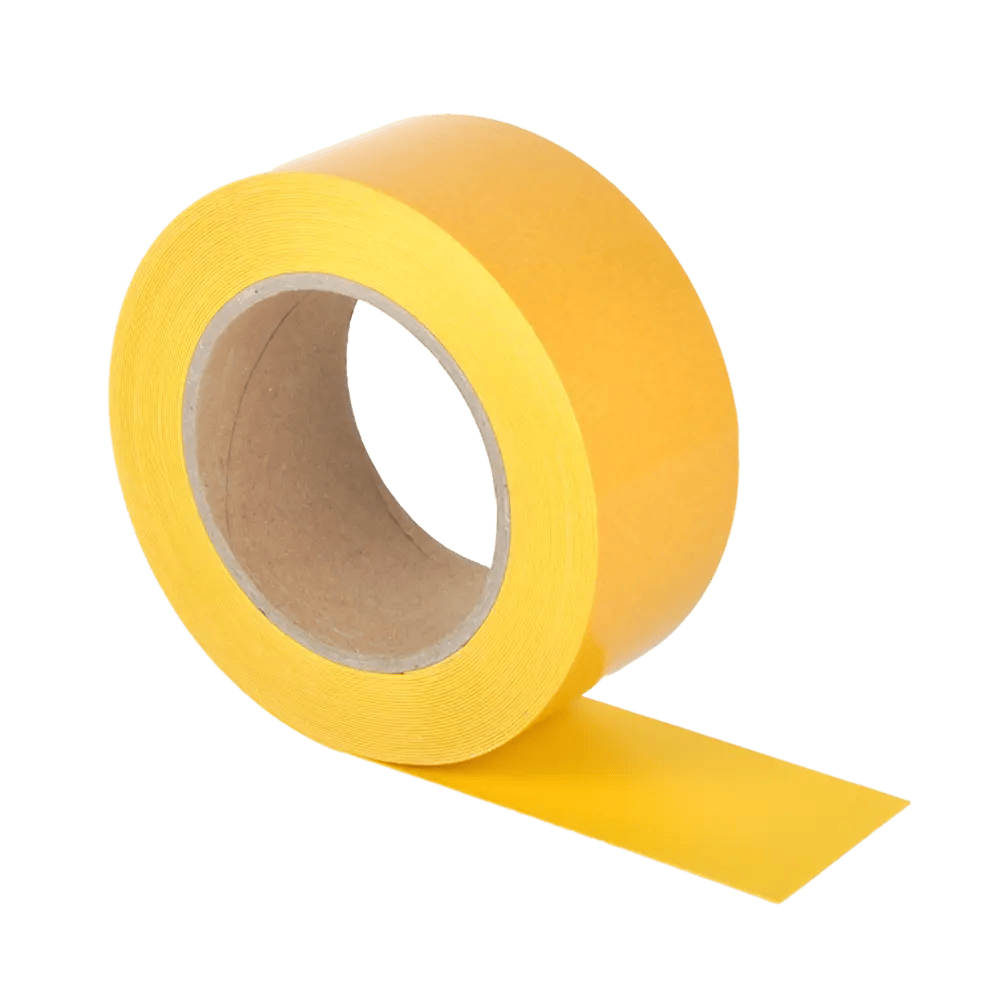 Vloermarkering geel universeel duurzaam 50mm x 10mtr - Reflexfolie