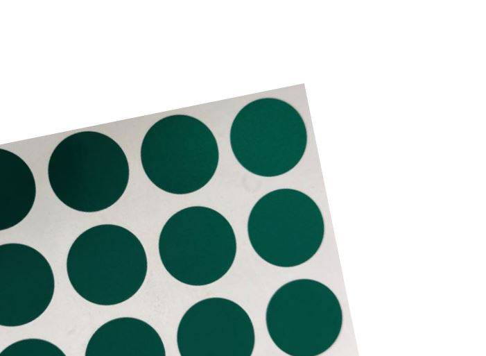 Avery Dennison T-1507 grün | RA1/A | Retro Reflektierende Kreise | Ø 30 mm - Dinoflex