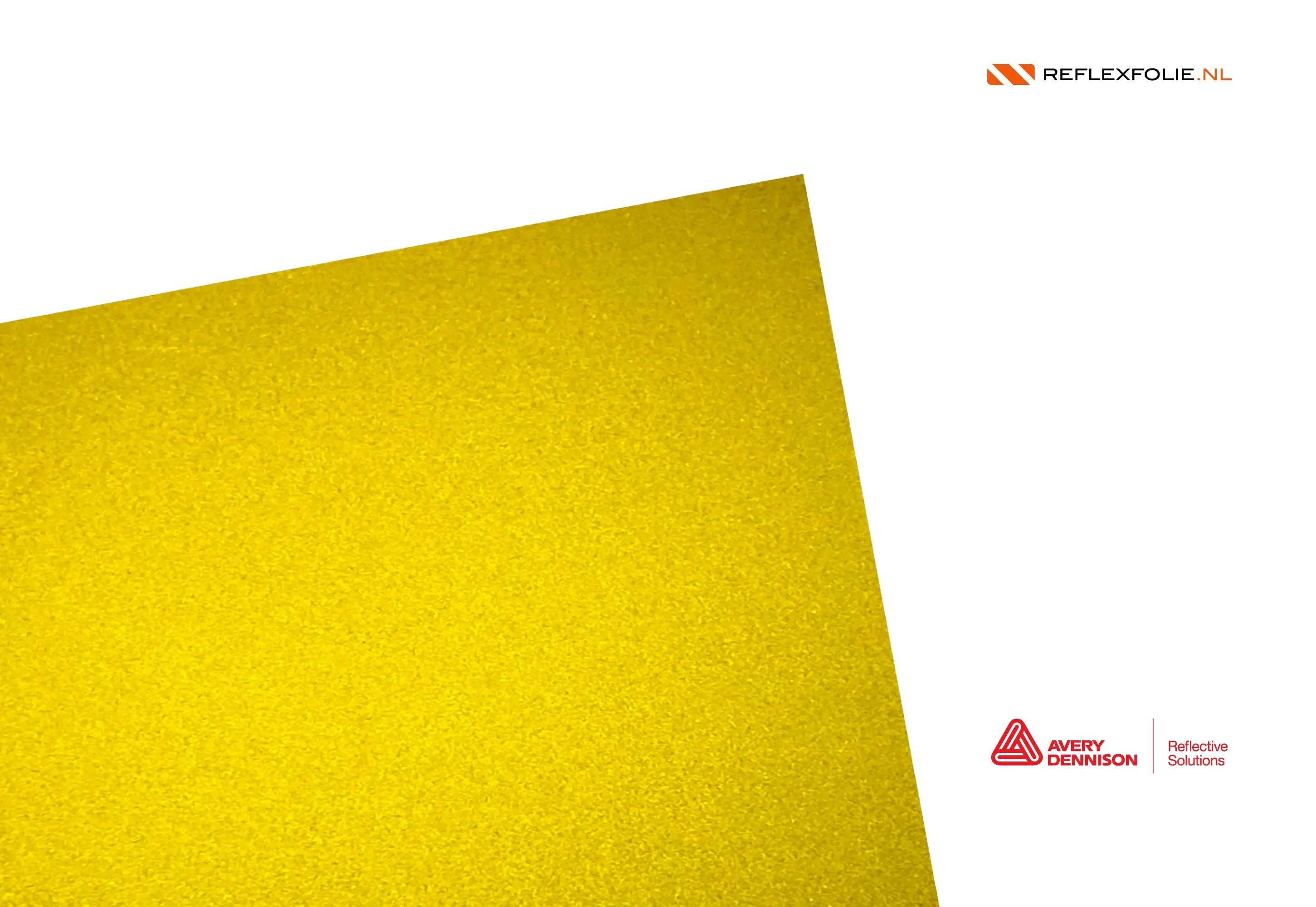 Reflexfolie Gelb Klasse 1 - Reflexmarkierung