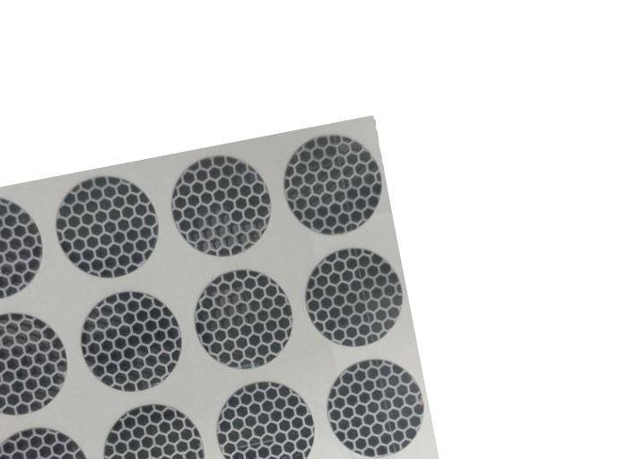 Avery Dennison V-8000 weiß  | RA2/C | Retro Reflektierende Kreise | Ø 30 mm - Dinoflex