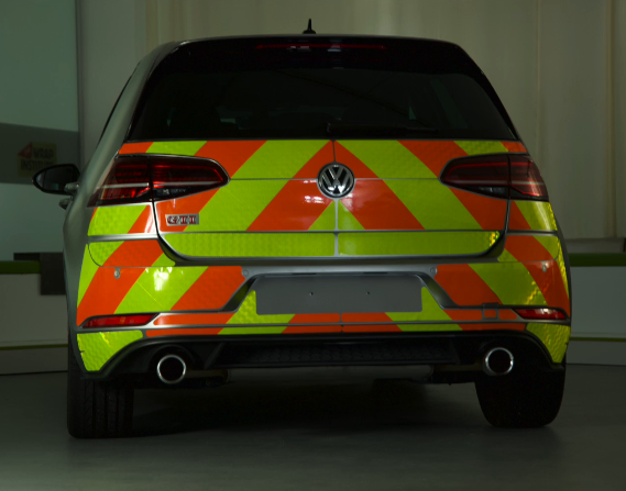Reflexfolie V-8014 Fluor Orange - Reflexmarkierung