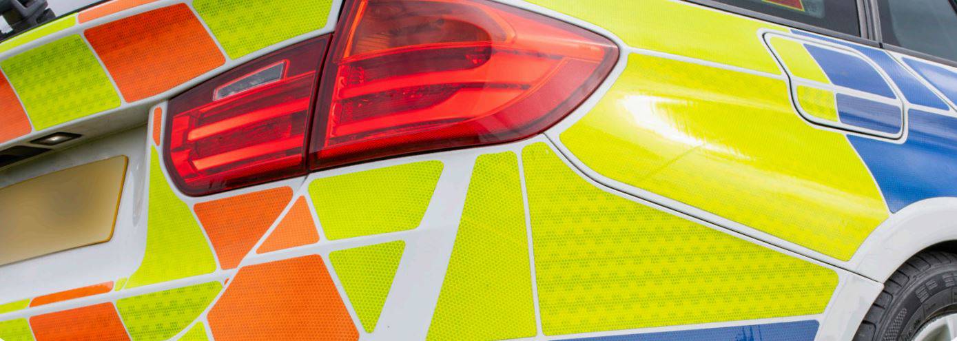 Reflektierende Folie | V-8014 Fluor | Hohe Sichtbarkeit | Orange | Pro Meter | Dinoflex - Dinoflex