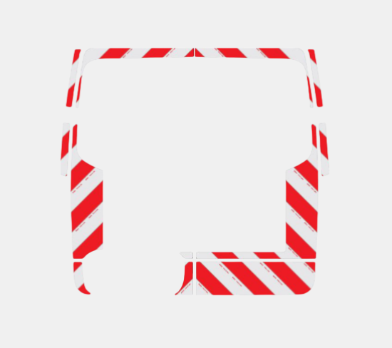 Chevron Mercedes Sprinter 2018 Klasse 2 | Avery Dennison