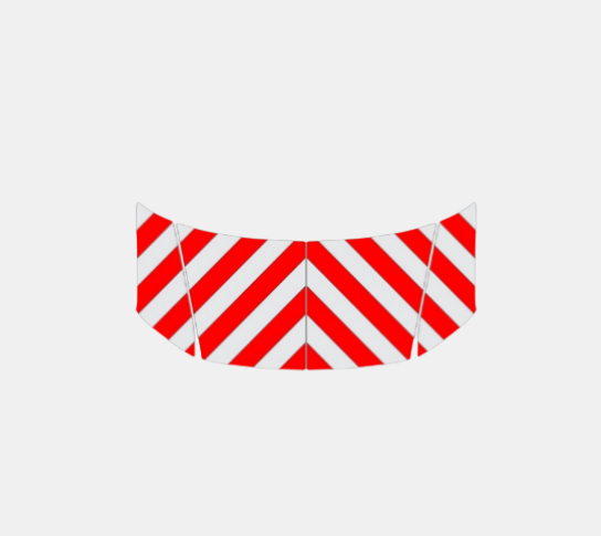 Chevron VW Transporter T6 2015 Klasse 2 | Avery Dennison